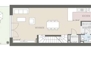 Bauteil 6 – Mittelhaus RH 03 – „Ihr neues Stadthaus mit Flair und Dachterrasse wartet!“ – Die vollständige Adresse der Immobilie erhältst du vom Anbieter., 67346 Ost, Speyer – Vorschaubild 3