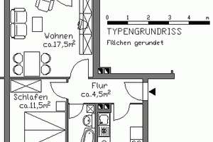 Schöne 2- Zimmer-Wohnung mit Balkon ab sofort verfügbar – Am Mittelfelde 109, 30519 Mittelfeld, Hannover – Vorschaubild 3