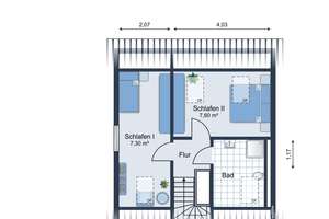 Fast wie ein Doppelhaus: Frisch modernisiertes 3-Zimmer-Hinterhaus am Feldrand mit eigener Terrasse, – Die vollständige Adresse der Immobilie erhältst du vom Anbieter., 21037 Kirchwerder, Hamburg – Vorschaubild 18