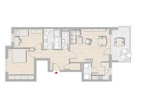 3 Zimmerwohnung im 4. OG mit Balkon – Am Alten Lindewerk 12, 55246 Mainz-Kostheim, Wiesbaden – Vorschaubild 6