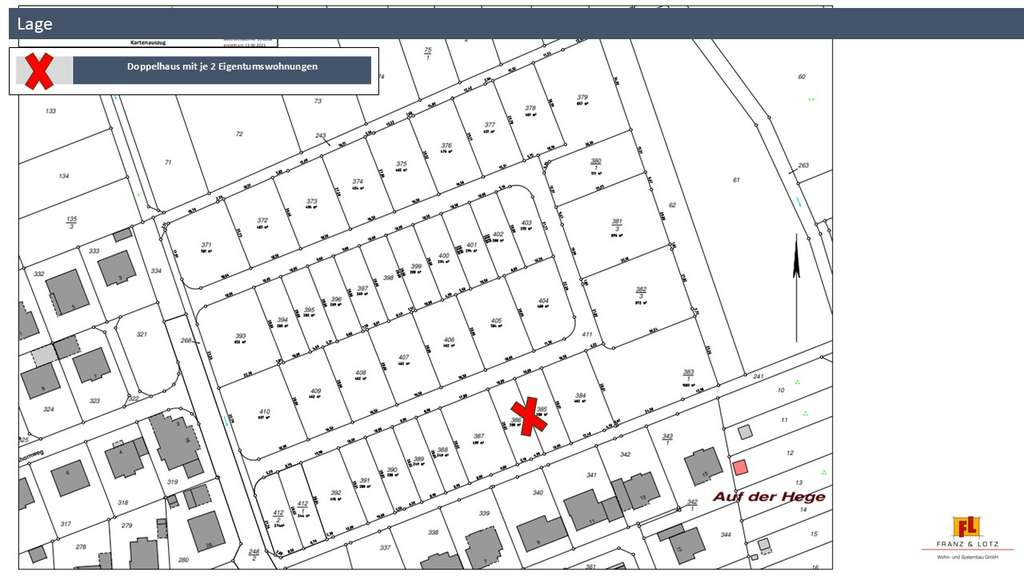 Immobilie in Allendorf (Lumda) - Exklusive 3 Zimmer Neubau-Loftwohnung mit großem Balkon und Weitblick - Bild 2