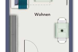 Kapitalanlage: Gepflegte 1-Zimmer-Wohnung mit Balkon im 
5. OG und TG-Stellplatz! – Heidelberg – Vorschaubild 2