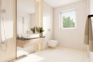 3-Zimmer Neubauwohnung im Dachgeschoss in Wersten mit geräumiger Dachterrasse – Kölner Landstraße 300, 40591 Wersten, Düsseldorf – Vorschaubild 6