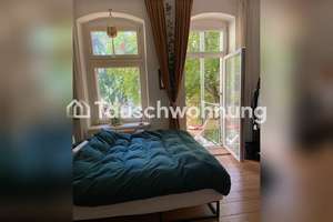 Tauschwohnung: 2-Zimmer charmanter Altbau (Fhain) nahe Spree