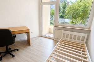 Möbliertes 1-Zimmer Appartement, 20 qm mit Terrasse, in Toplage in Kaiserslautern zu vermieten.