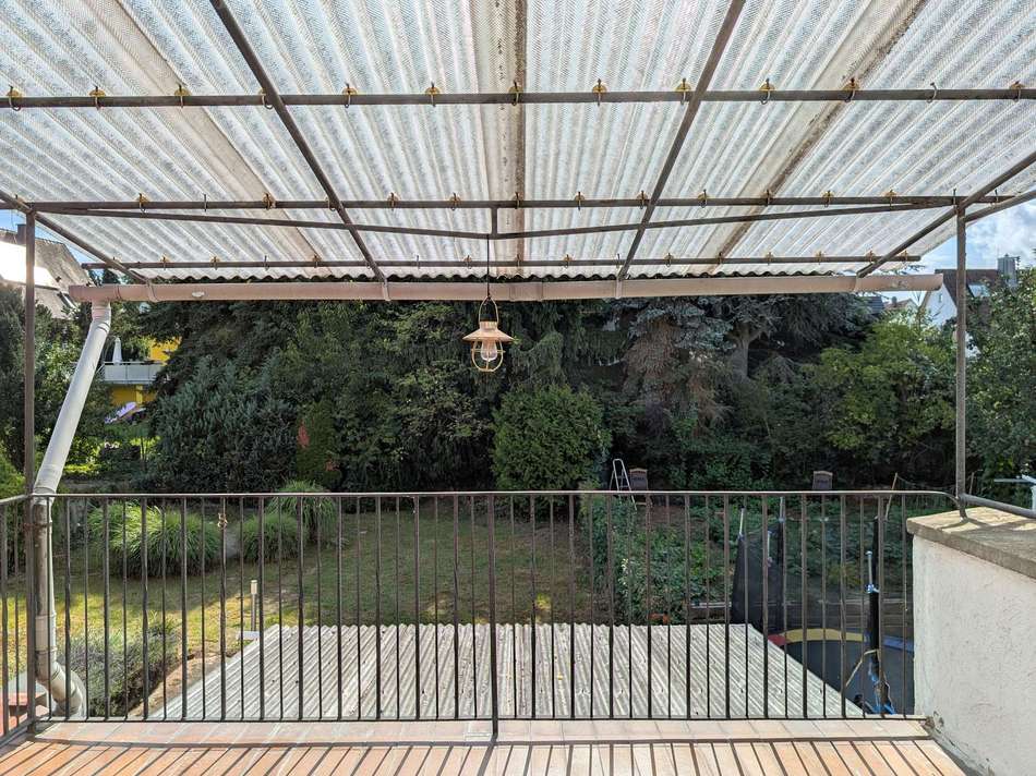 Blick in den Garten DG