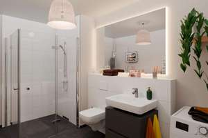 Barrierefreie Eigentumswohnung im 1. OG mit Westbalkon und großer Wohnküche – Lilli-Marx-Str. 40, 40597 Benrath, Düsseldorf – Vorschaubild 4