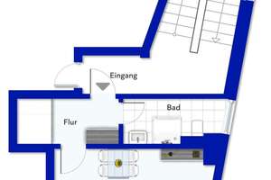 Stilvolle Eigentumswohnung mit ca. 30 m² Wohnfläche, Aufzug und Gemeinschaftsgarten in Wuppertal-B – Die vollständige Adresse der Immobilie erhältst du vom Anbieter., 42283 Barmen, Wuppertal – Vorschaubild 8