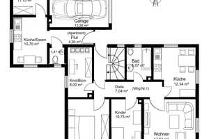 Investieren mit Aussicht - Vermietetes Mehrgenerationenhaus mit Baulandreserve und S-Bahn-Anbindung – Erding (Kreis) – Vorschaubild 12