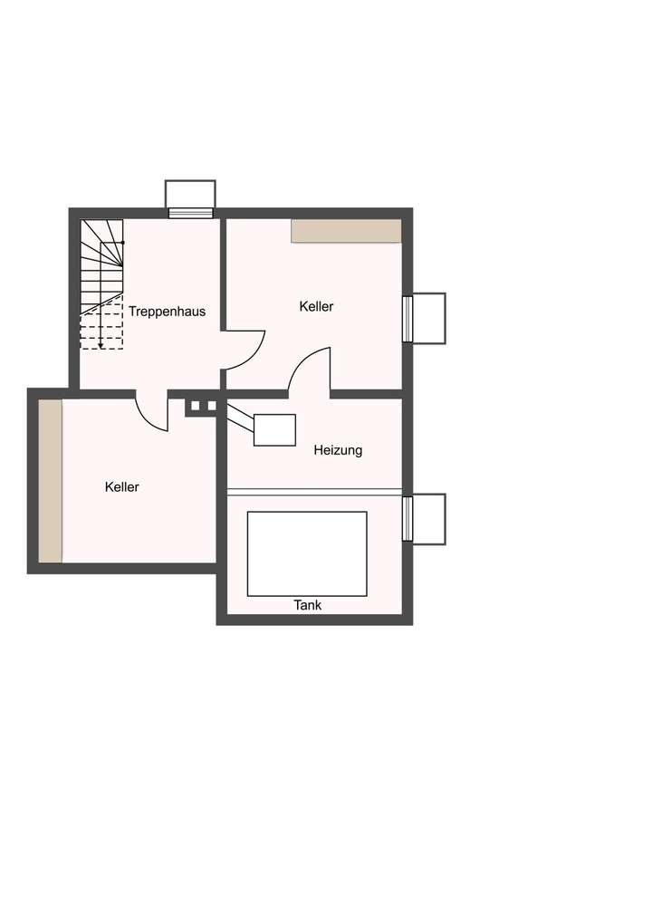 Grundriss Keller