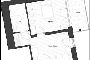 Sanierte 2-Zimmer Wohnung in Flingerns Herzstück (WE 1.14/22/30/38) | mit EBK und Balkon! – Lindenstraße 95, 40233 Flingern Nord, Düsseldorf – Vorschaubild 2