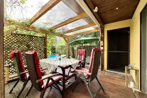 Idylle pur in Zühlslake! Baugrundstück mit Sommerhaus, Bungalow, Saunahütte & Pool im Bestand! – Oberhavel (Kreis) – Vorschaubild 2