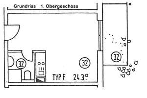 Möbl. Ap. in grünen, Hier wachen Sie nicht vom Verkehrslärm auf, sondern vom Vogelgesang – Donauwörther Straße 224a, 86154 Oberhausen-Nord, Augsburg – Vorschaubild 2
