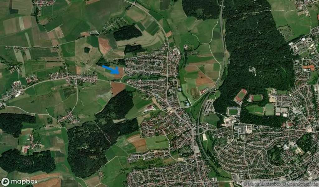 499 m² "Baugrundstück-AA- Unterrombach – sofort verfügbar!" Randlage, herrliche Aussicht.