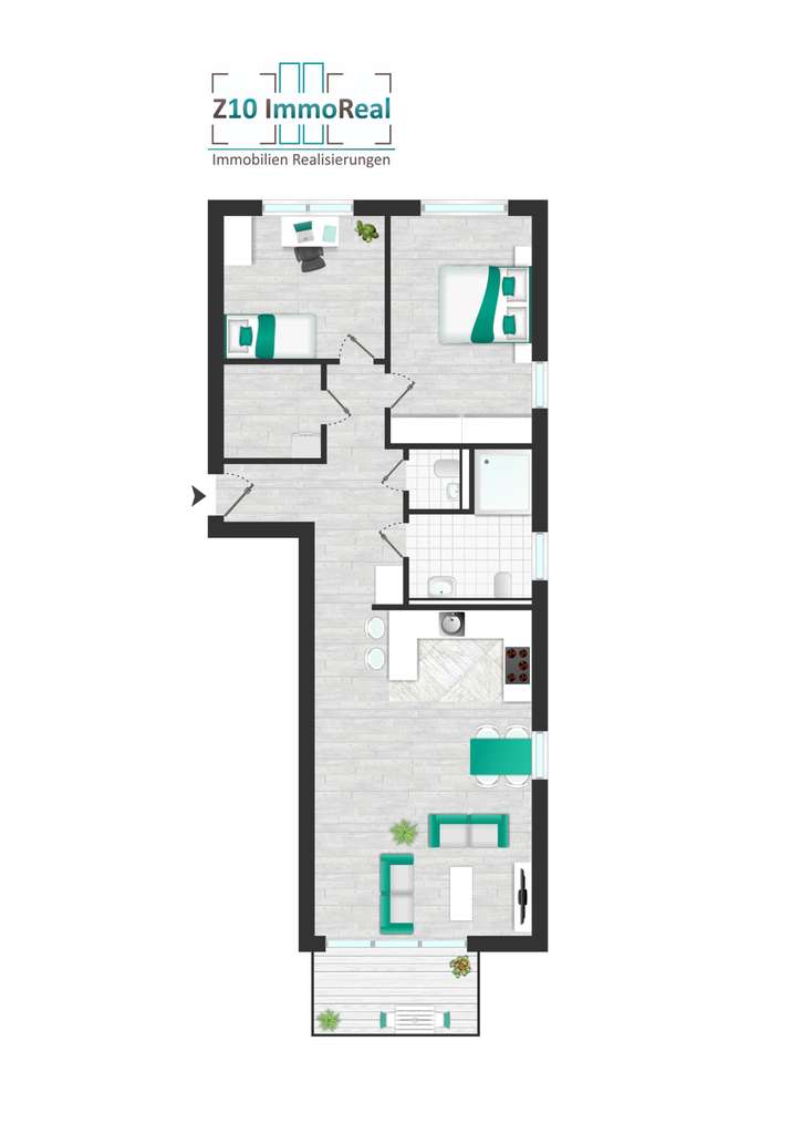 LS62-WE6 / 2. OG mit Aufzug