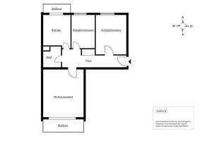 Modern geschnittene 3-Zimmer-Wohnung mit Balkon – Die vollständige Adresse der Immobilie erhältst du vom Anbieter., 30827 Garbsen – Vorschaubild 9