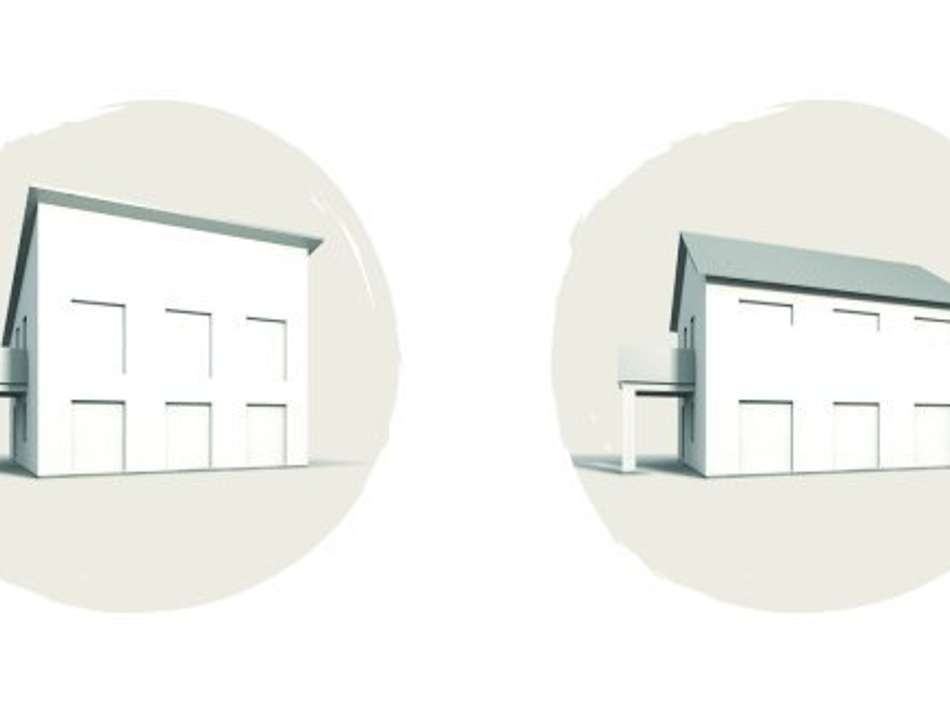 Moderne Architektur-Ansichten