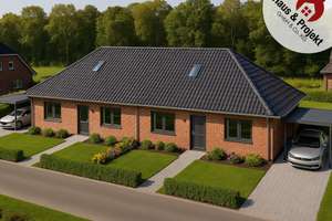 Ebenerdige Bungalowhälfte in ruhiger, ländlicher Lage nahe Aurich – auch ideal für Kapitalanleger |L