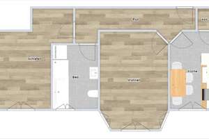 2 Zimmer mit EBK / Tageslichtbad / Wanne / Dusche / ASR :) – Weststraße 52, 9112 Kaßberg, Chemnitz – Vorschaubild 12