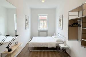 4 - Denkmalgeschützte 3-Zimmerwohnung 62 m²  – hell, großzügig und stilvoll zentrale Lage in Leipzig – 4357 Mockau-Süd, Leipzig – Vorschaubild 3
