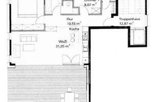 Penthouse-Flair in Kassel: 3-Zimmer-Wohnung mit Balkon – Eschebergstraße 72d, 34128 Harleshausen, Kassel – Vorschaubild 6