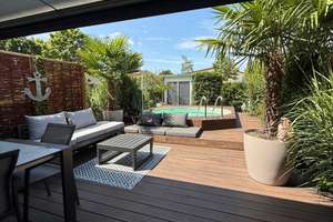 Ein Zuhause zum Verlieben – stilvolles Reihenmittelhaus mit Pool in Toplage · provisionsfrei – Die vollständige Adresse der Immobilie erhältst du vom Anbieter., 91056 Büchenbach West, Erlangen – Vorschaubild 1
