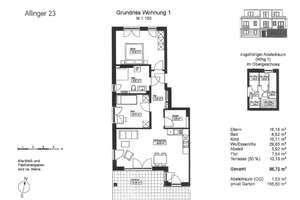 Helle 3-Zimmer-Wohnung mit herrlicher Südterrasse und Privatgarten! – Allinger Str. 23, 81249 Altaubing, München – Vorschaubild 20