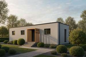 Rohe 77 – Moderner Bungalow in KfW 40, einzugsfertig inkl. KfW40, Fundamente – Die vollständige Adresse der Immobilie erhältst du vom Anbieter., 95028 Innenstadt, Hof – Vorschaubild 3