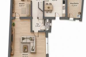Einfamilienhaus mit 6 Zimmern - Bedristet bis ca. März 2027 – Die vollständige Adresse der Immobilie erhältst du vom Anbieter., 53125 Röttgen, Bonn – Vorschaubild 13
