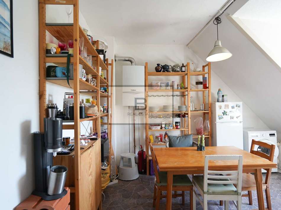 Esszimmer + Küche 