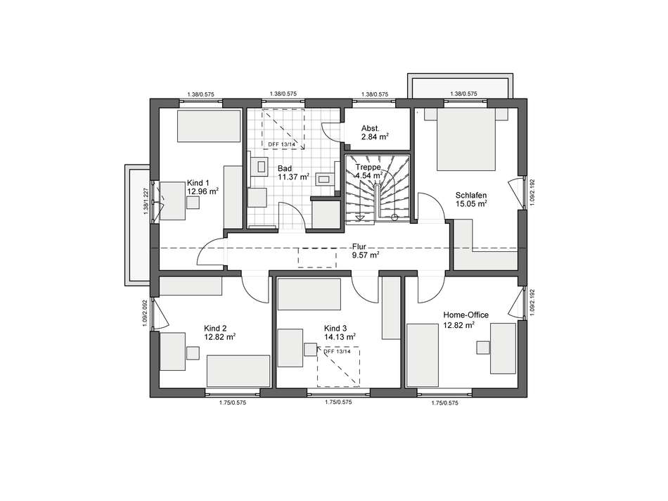 Grundriss OG