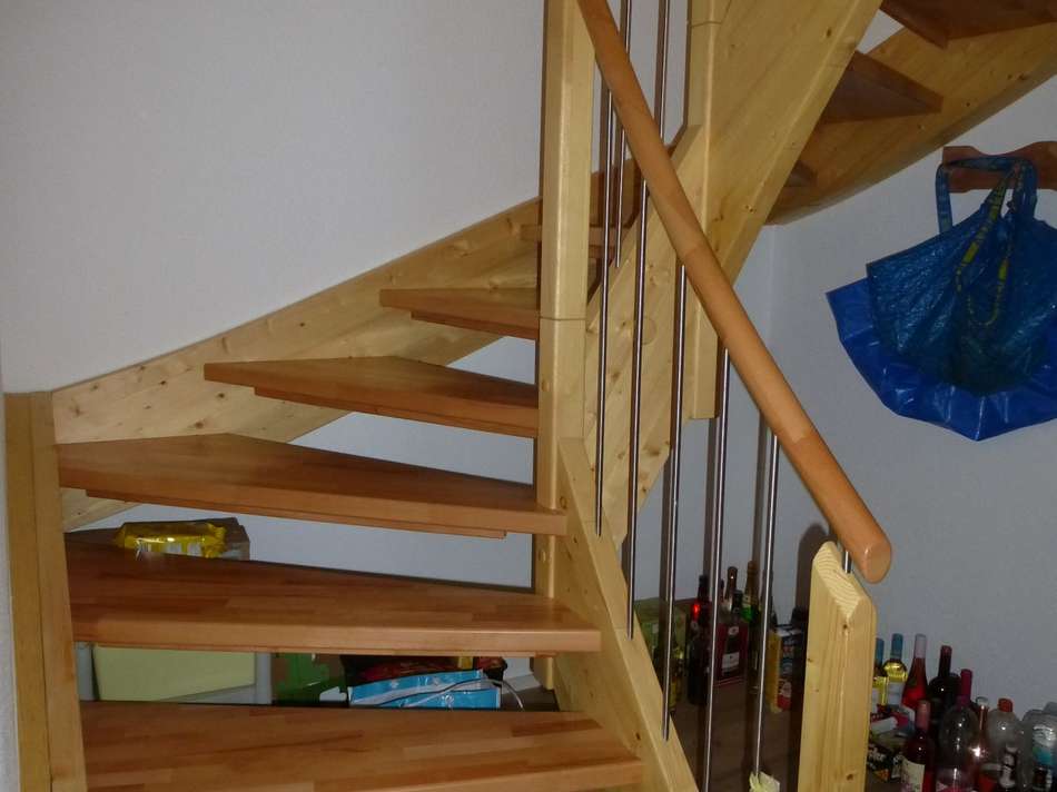 Treppe zum Erdgeschoss