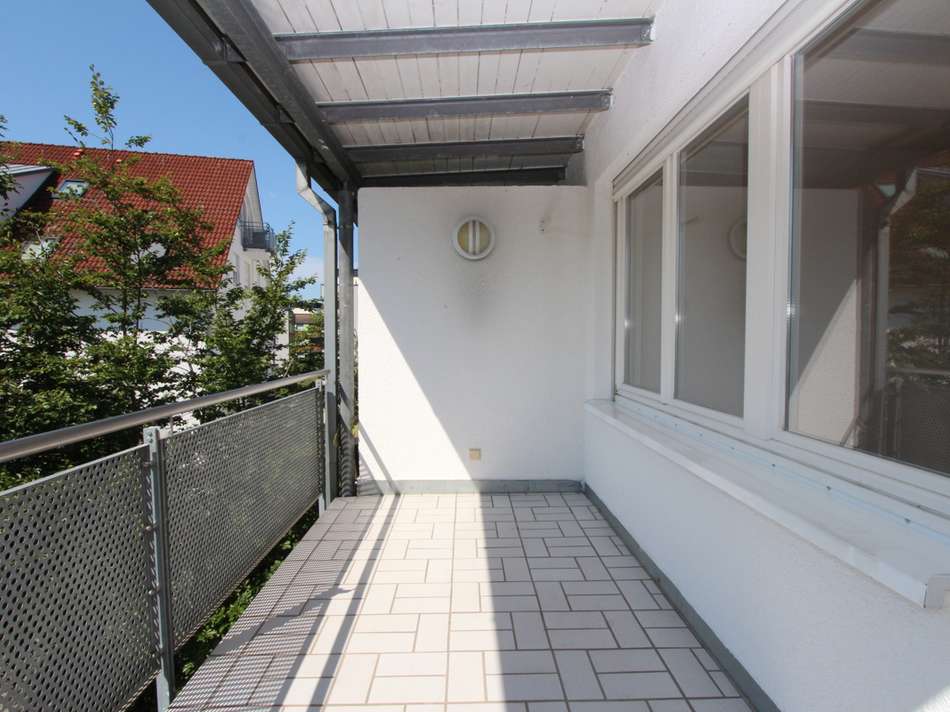 Überdachter Balkon