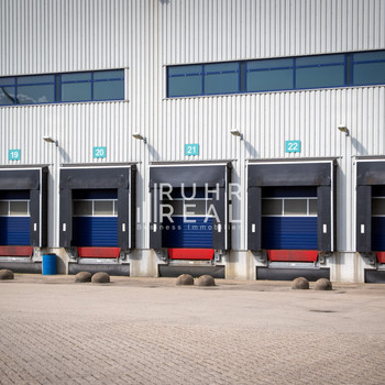 Hervorragend angebunden | Flexible Hallen- und Büroflächen | Rampen | RUHR REAL