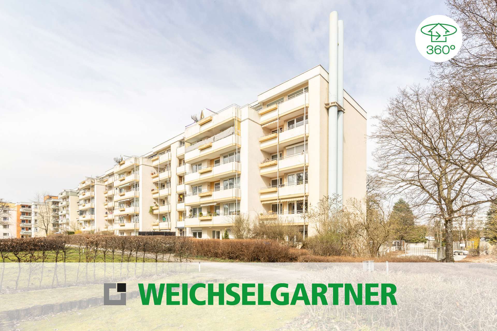 Direkt am Truderinger-Wald: Sanierungsbedürftige Eigentumswohnung mit Süd-Loggia und TG-Stellplatz, München Kreis – Bild 1
