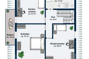 Hochwertiges KfW55-Einfamilienhaus mit moderner Energietechnik in Toplage: Sauna, EBK, Garage & Sp. – Die vollständige Adresse der Immobilie erhältst du vom Anbieter., 61250 Usingen – Vorschaubild 23