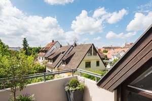 * Über den Dächern von Stuttgart-Zuffenhausen: Maisonette-Wohnung mit Terrasse, Grünblick & TG * – Die vollständige Adresse der Immobilie erhältst du vom Anbieter., 70435 Zuffenhausen-Mitte, Stuttgart – Vorschaubild 3