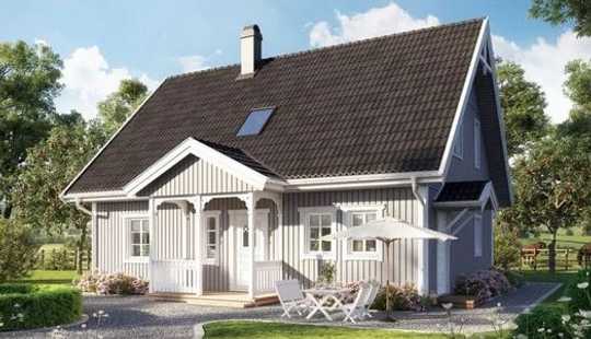 Bild von LEMSAHL-MELLINGSTEDT / Schwedenhaus 142m² Wohnfl.: ruhige, sonnige Feld-/Waldrandlage  (Sackgasse)