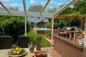 Wohnen im Grünen: Helles Mittelreihenhaus mit Terrasse und Garten – Die vollständige Adresse der Immobilie erhältst du vom Anbieter., 50374 Erftstadt – Vorschaubild 1