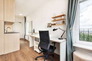 Lehrter Straße, Moabit: Modernes Micro-Living im 16. OG mit Concierge, Gym & Gemeinschafts-Terrasse – Lehrter Straße 24B, 10557 Moabit, Berlin – Vorschaubild 4