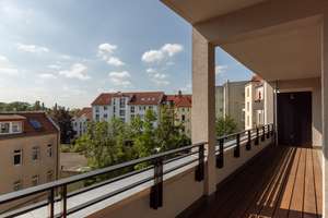 Familienwohnung mit tollem Ausblick | Energieeffizienz A+ | Moderne Ausstattung | 2 Bäder | Balkon – Cunnersdorfer Straße 2a, 4318 Sellerhausen-Stünz, Leipzig – Vorschaubild 6