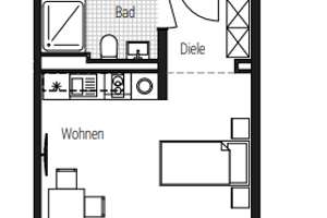 * Universitäten und Hochschulen fußläufig erreichbar* 1-Zimmer-Neubauwohnung *Vollmöbliert* – Steinbühler Straße 4-6, 90443 Gostenhof, Nürnberg – Vorschaubild 20