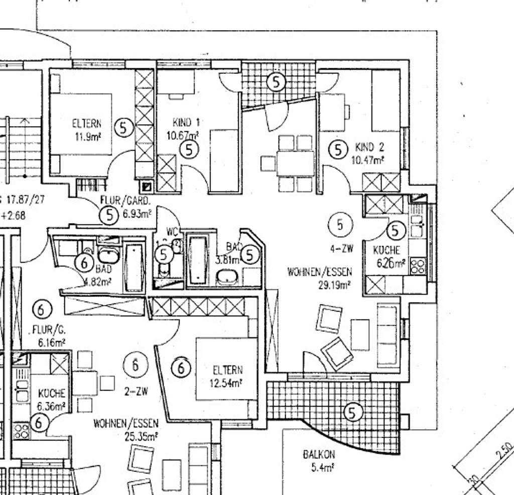 Immobilie in Steinenbronn - ***PROVISIONSFREI*** Im Herzen von Steinenbronn –  VERMIETETE 4-Zimmerwohnung mit 2 Balkonen! - Bild 3