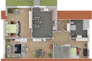 Ein Zuhause mit Weitblick – Stilvolles Wohnen am Feldrand – Die vollständige Adresse der Immobilie erhältst du vom Anbieter., 49324 Melle – Vorschaubild 20