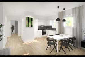 Neuwertige Wohnung mit zwei Zimmern sowie Balkon und EBK in Stuttgart