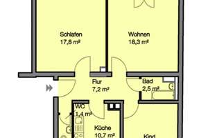 3 Zimmer Wohnung in St. Johannis mit Balkon – Krugstr. 69, 90419 Sandberg, Nürnberg – Vorschaubild 8