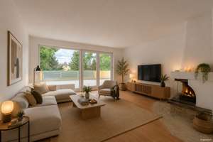 Großzügiges Penthouse mit Kamin nahe dem Nymphenburger Schlosspark – Die vollständige Adresse der Immobilie erhältst du vom Anbieter., 81247 Obermenzing, München – Vorschaubild 1