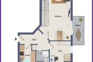 Wohnen auf zwei Ebenen – Maisonette in begehrter Lage – Die vollständige Adresse der Immobilie erhältst du vom Anbieter., 49086 Darum/Gretesch/Lüstringen, Osnabrück – Vorschaubild 25