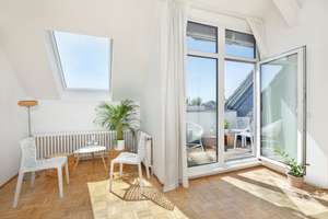Charmante Dachgeschosswohnung mit Terrasse und Abendsonne – Gerichtstrasse 19, 13347 Gesundbrunnen, Berlin – Vorschaubild 4