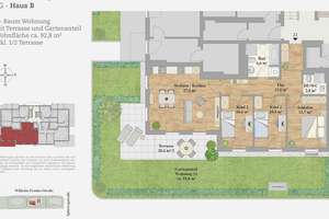 ERSTBEZUG - 4-ZIMMER WOHNUNG MIT GARTEN – Die vollständige Adresse der Immobilie erhältst du vom Anbieter., 1219 Leubnitz-Neuostra, Dresden – Vorschaubild 2